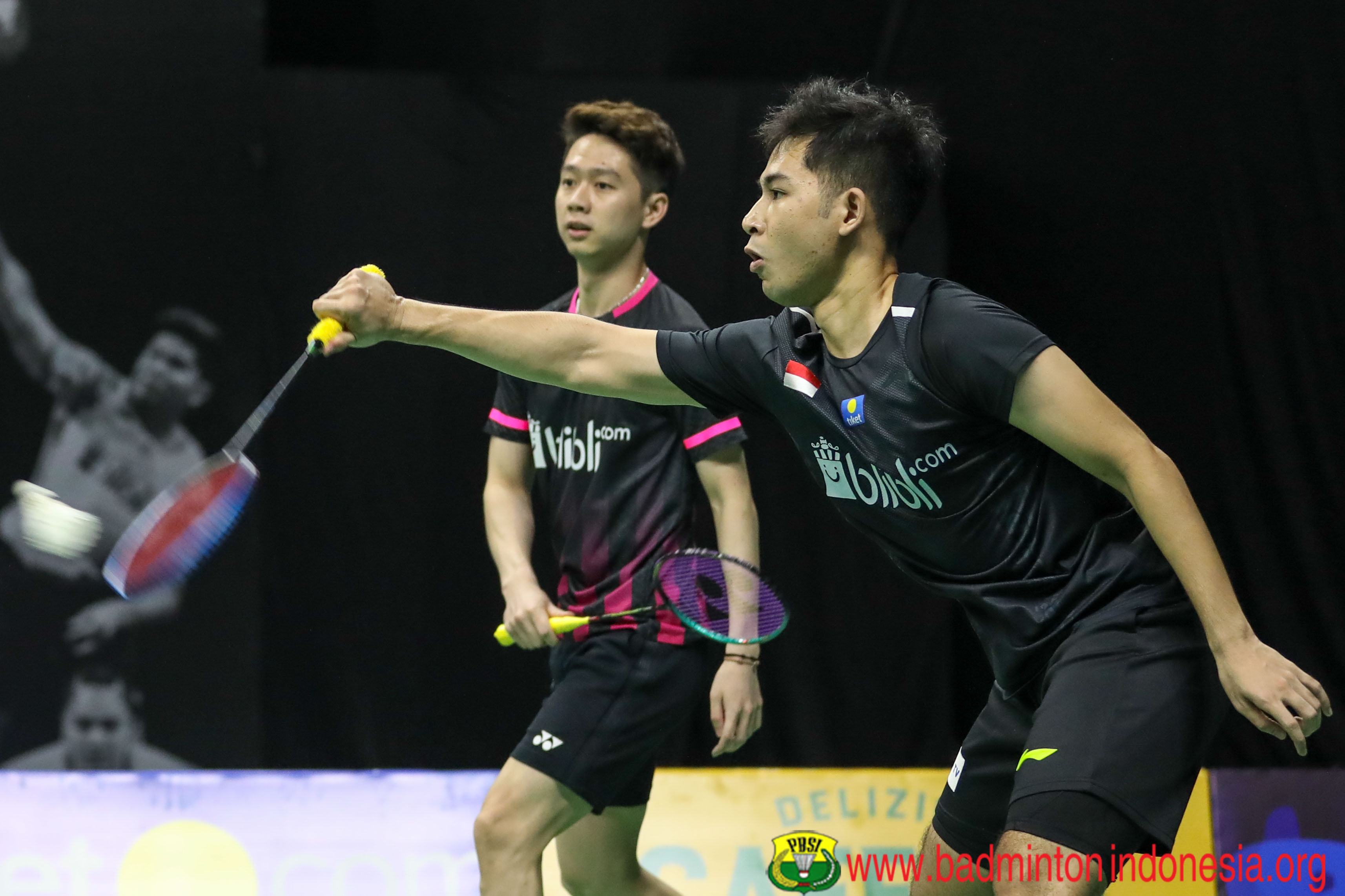 Kevin Sanjaya Sukamuljo/Moh Reza Pahlevi Isfahani memulai laga pertama PBSI Home Tournament, Rabu (24/6) dengan kemenangan.