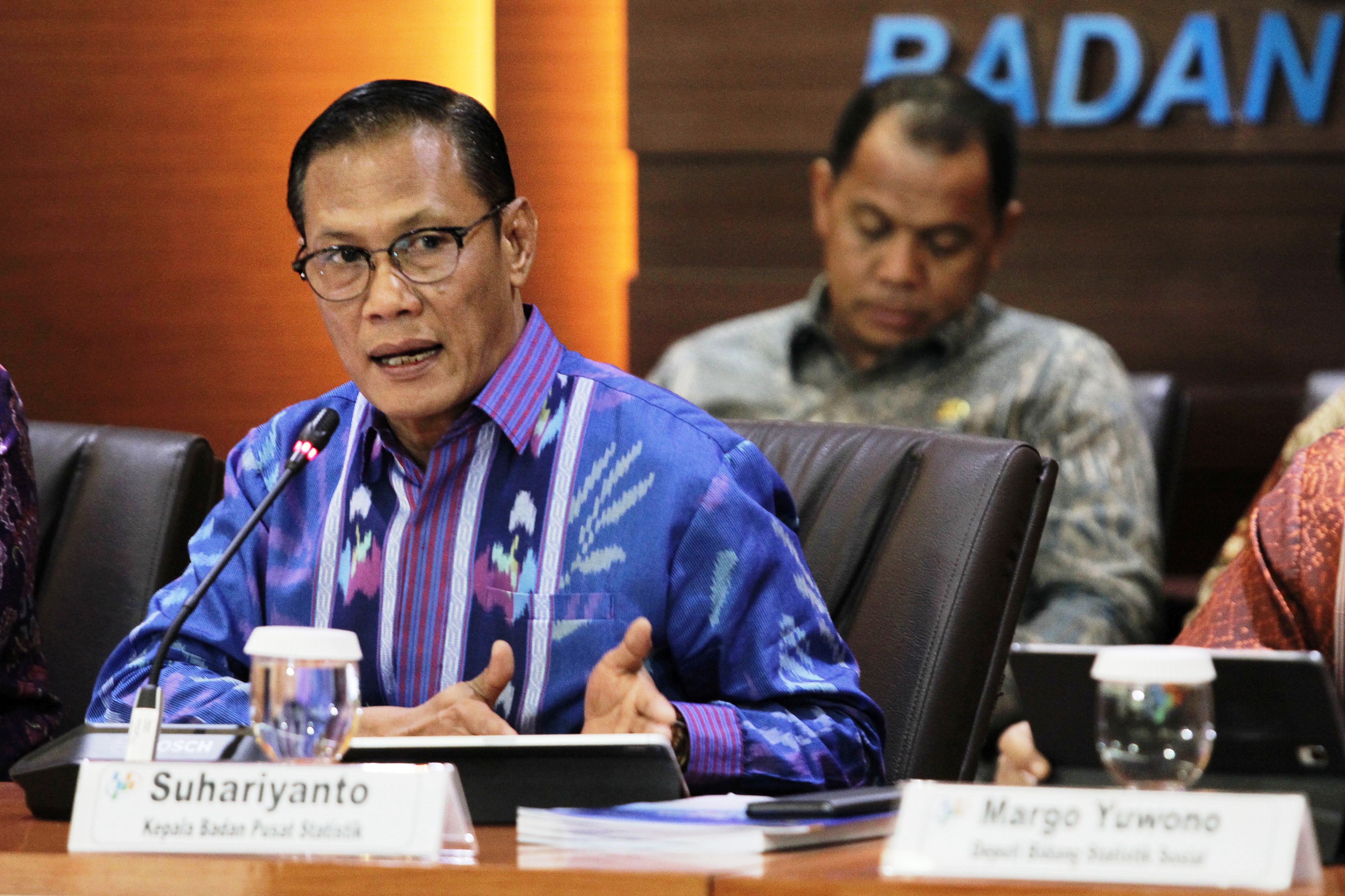 Kepala Badan Pusat Statistik Kecuk Suhariyanto.