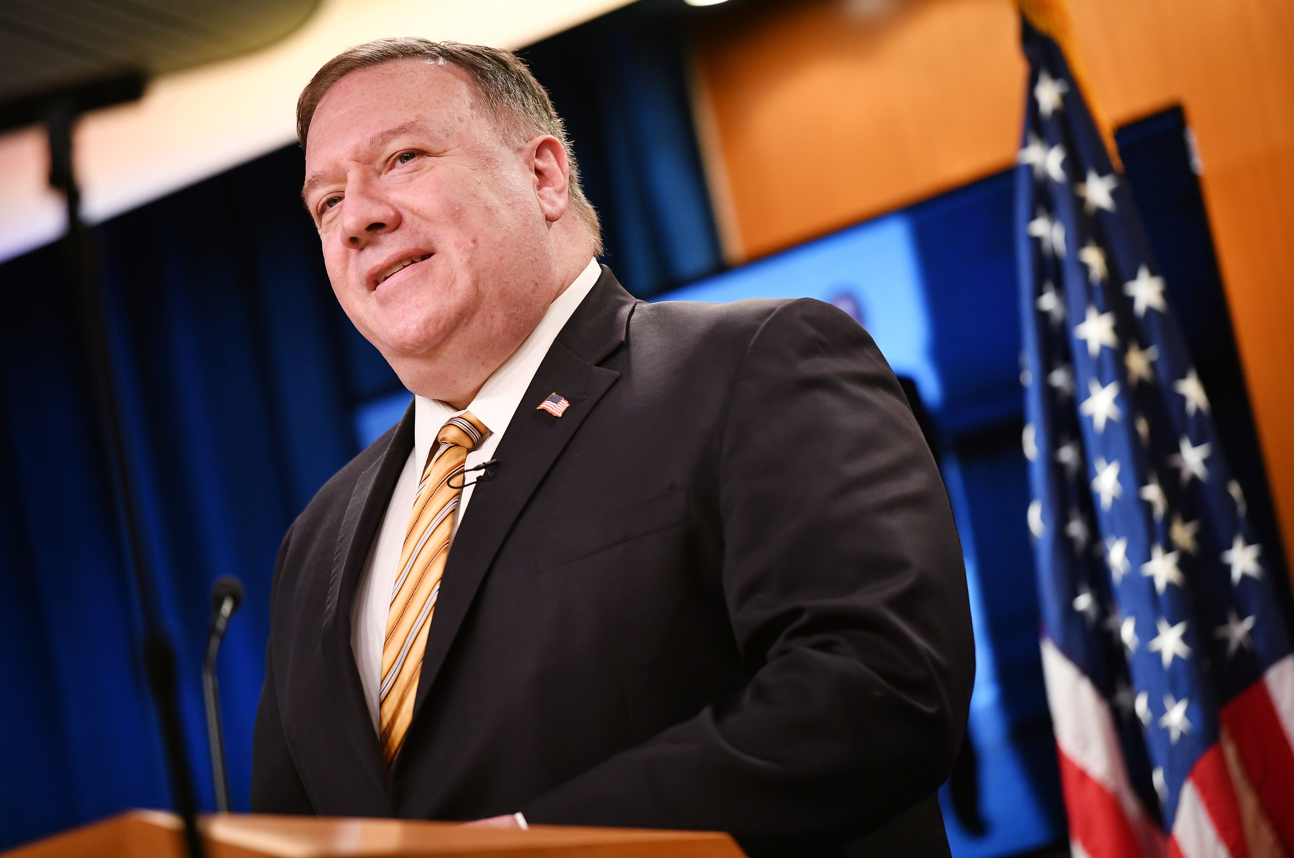 MENTERI Luar Negeri Amerika Serikat Mike Pompeo