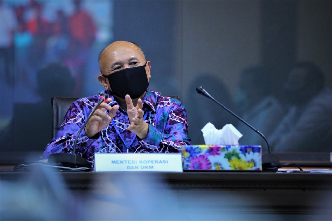 Menteri Koperasi dan Usaha Kecil Menengah Teten Masduki.
