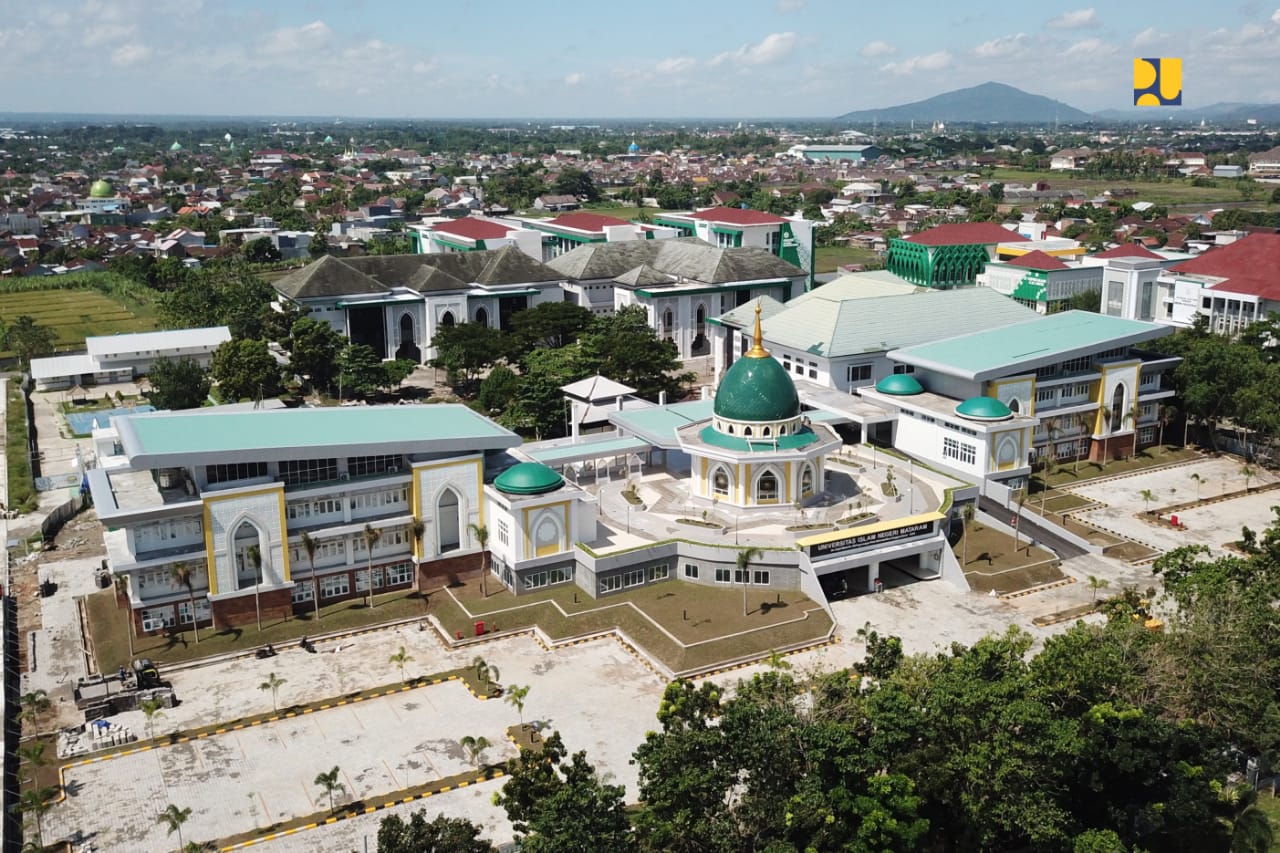 Gedung Rektorat Universitas Islam Negeri (UIN) Mataram. 