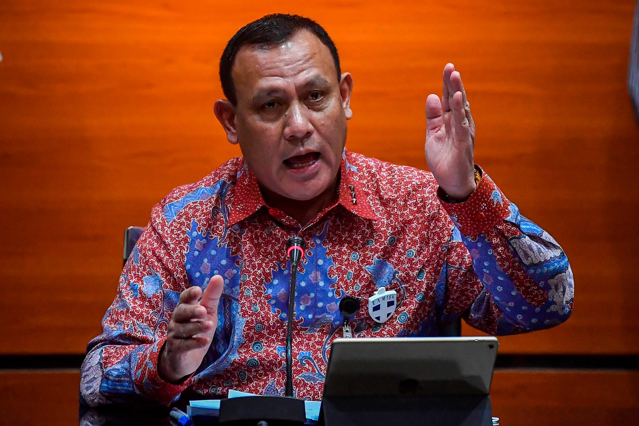 Ketua Komisi Pemberantasan Korupsi (KPK) Firli Bahuri 