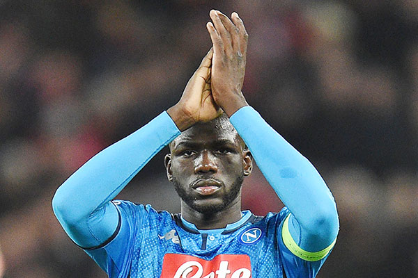 Pesepak bola Napoli Kalidou Koulibaly