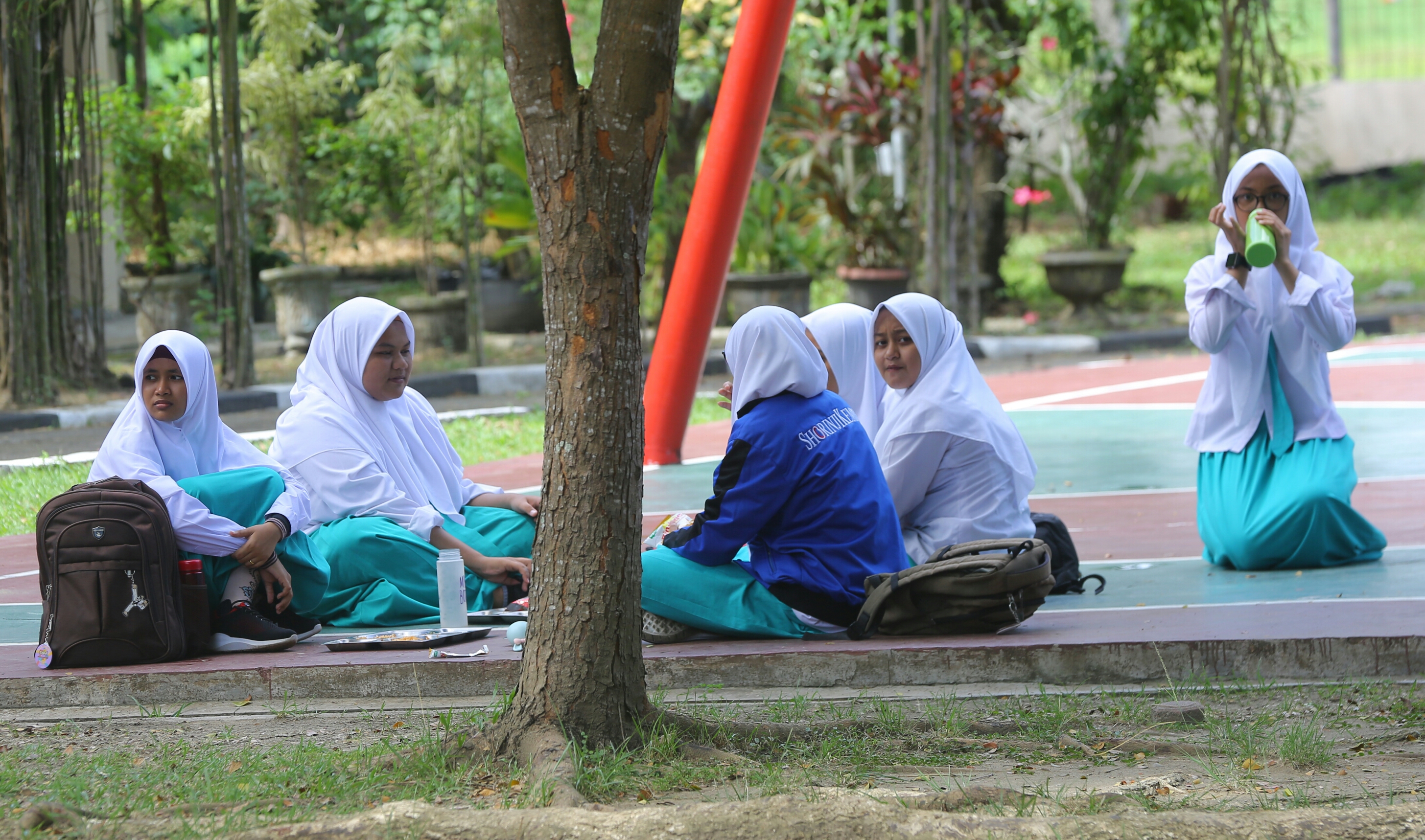 Siswa sekolah di Pidie