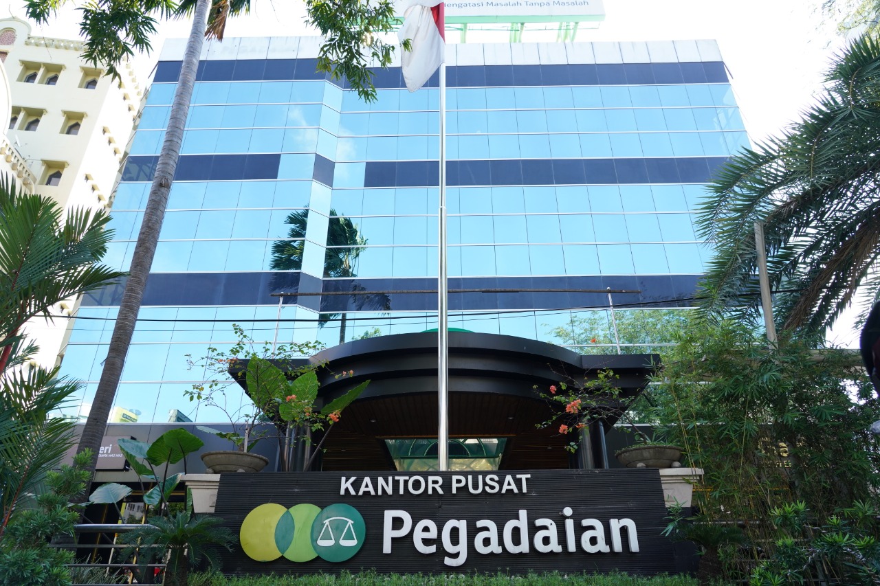 Kantor Pusat Pegadaian di Jakarta Pusat.
