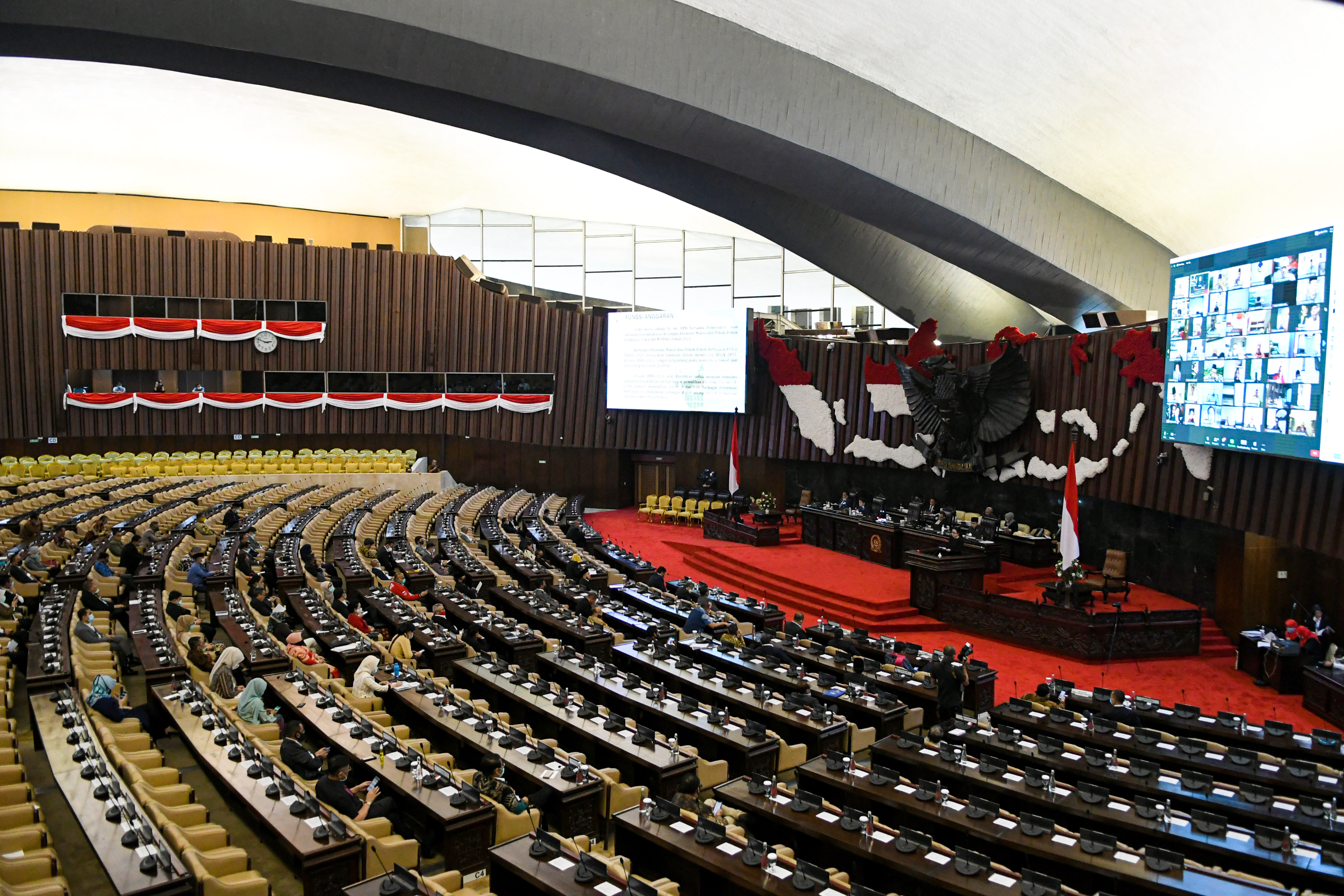 Ruang Sidang Paripurna DPR RI