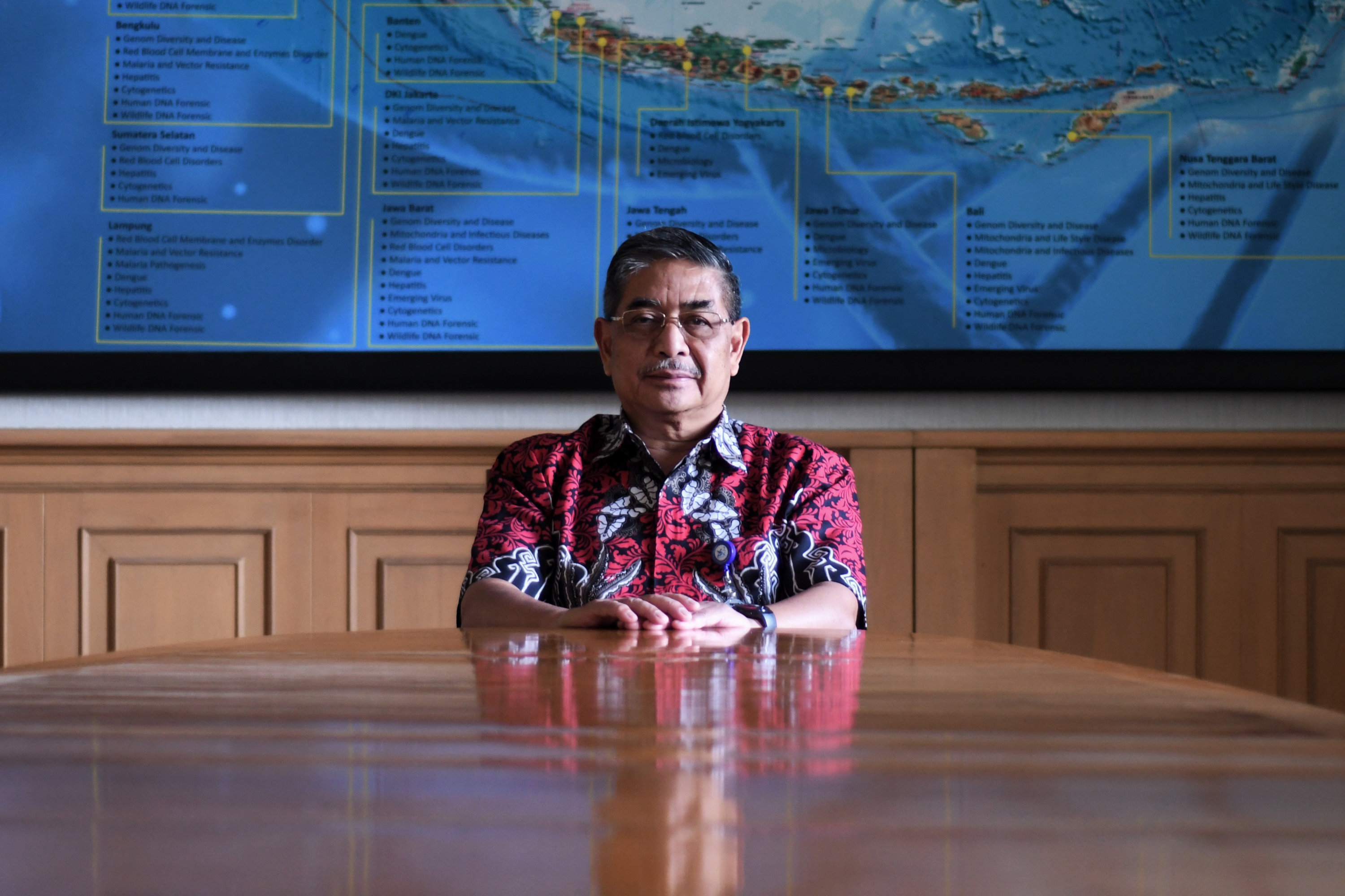 Kepala Lembaga Biologi Molekuler Eijkman, Prof. Amin Subandriyo 