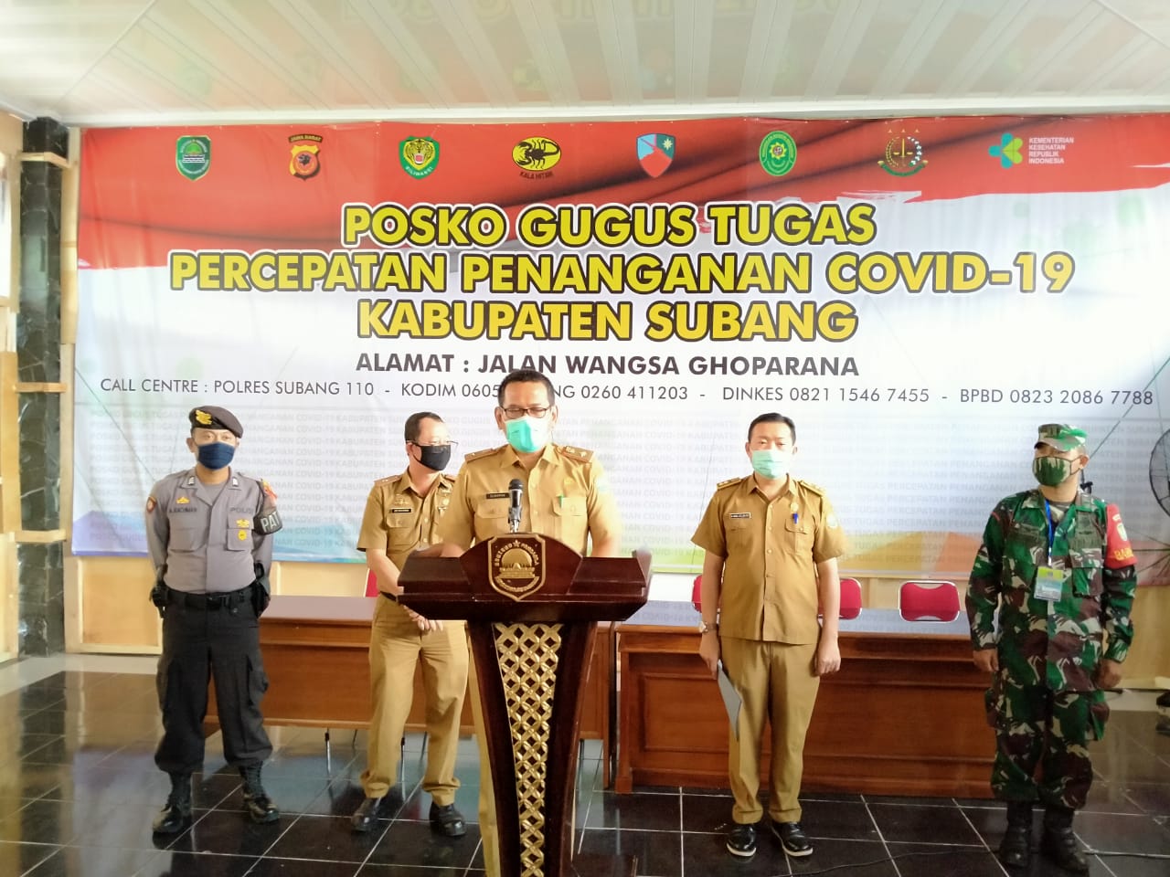 Juru Bicara TGTPP Covid-19 Subang. dr Maxi,