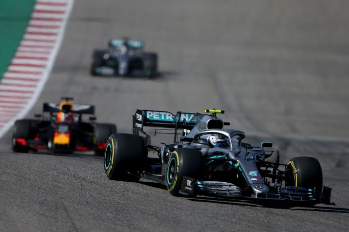Pembalap Mercedes Vallteri Bottas