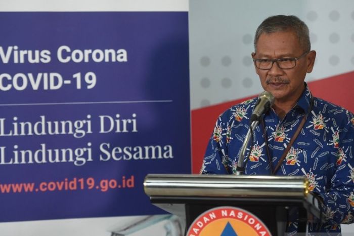 Juru bicara pemerintah untuk penanganan Covid-19 Achmad Yurianto