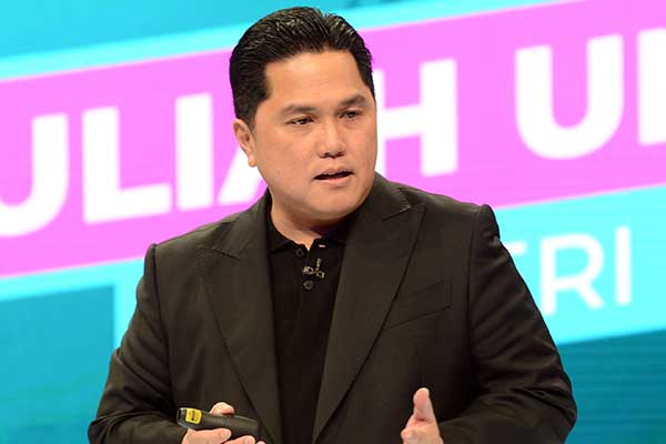 Erick Thohir, Menteri BUMN.