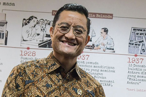 Menteri  Sosial Juliari P Batubara 