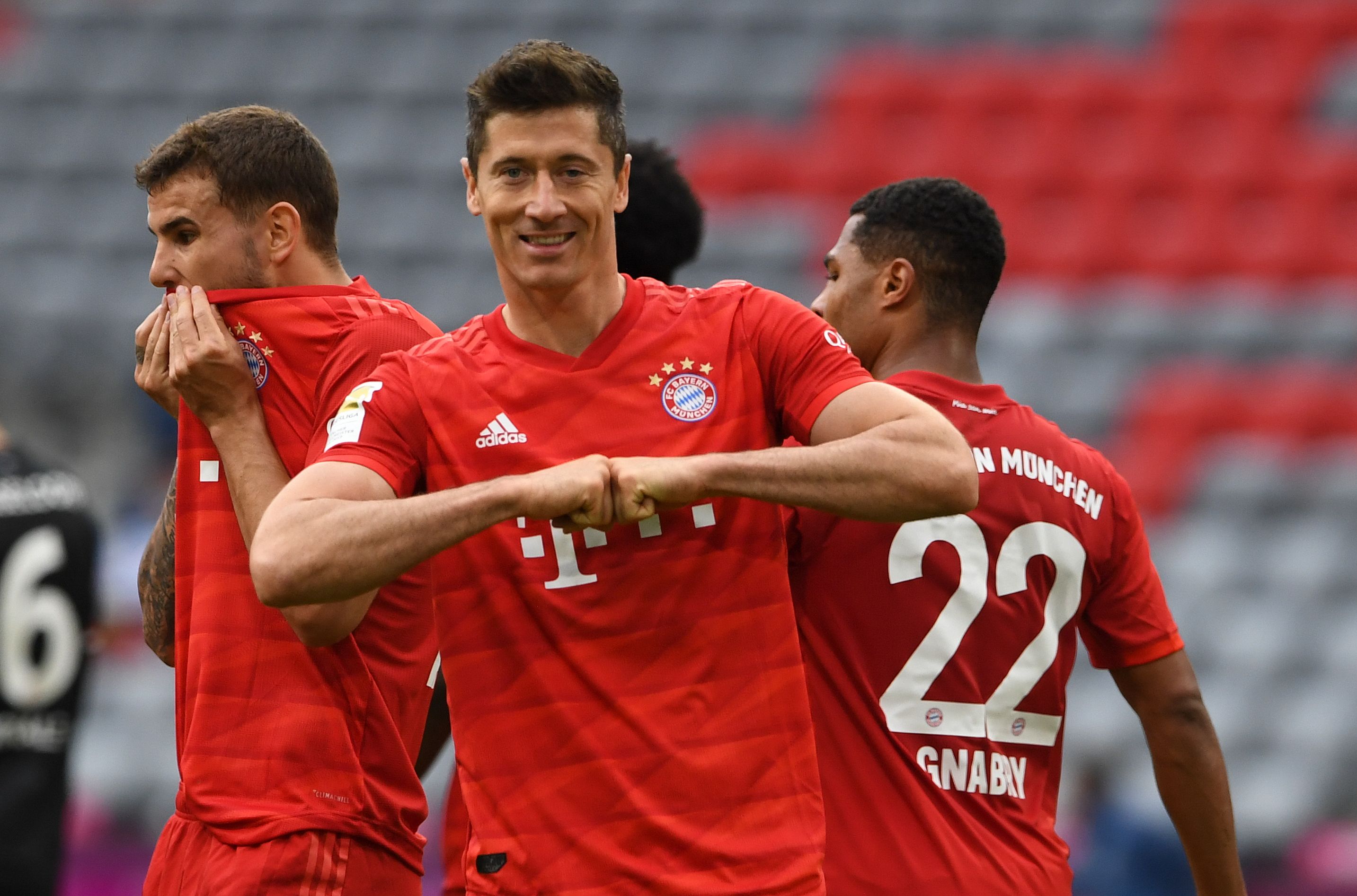 Striker Bayern Muenchen Robert Lewandowski menjadi tumpuan timnya dalam laga kontra Leverkusen, malam ini.