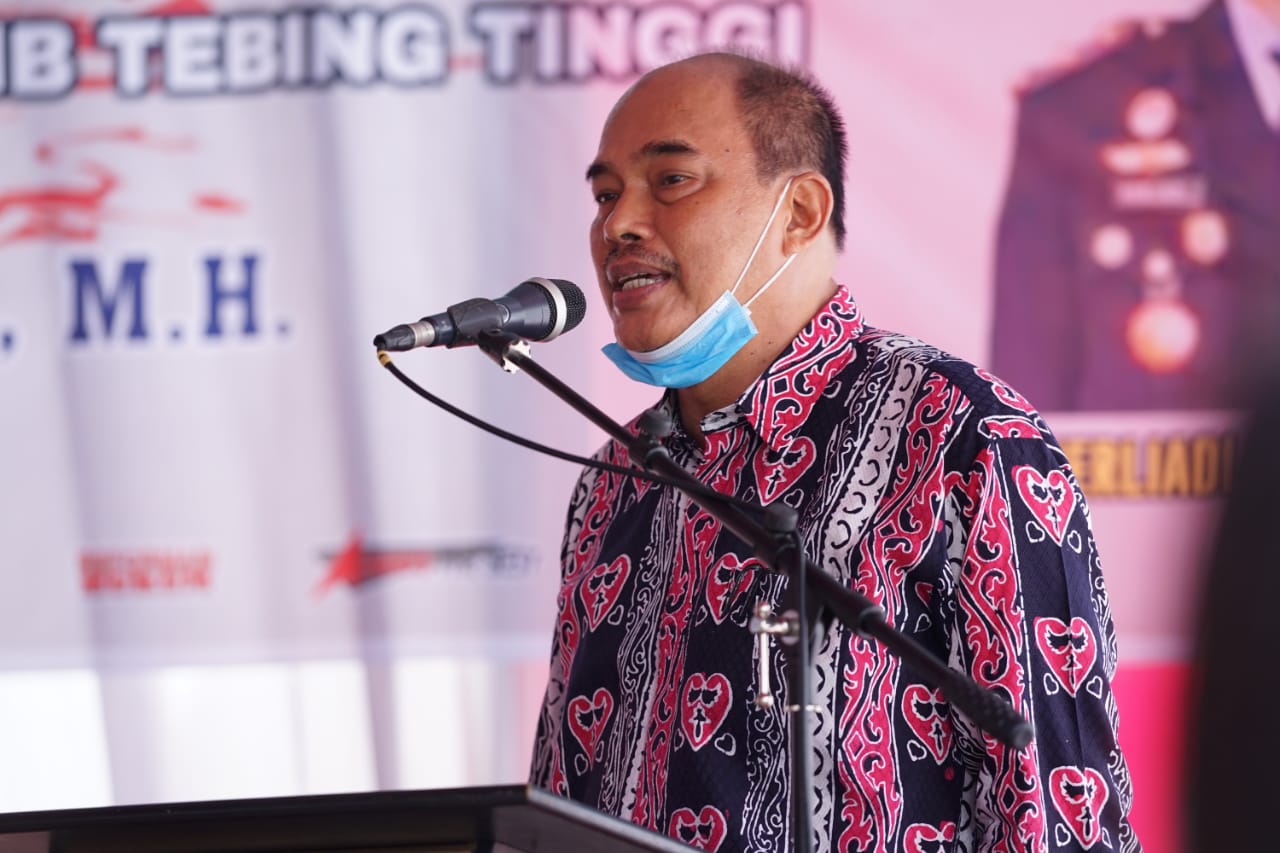 Wali Kota Tebing Tinggi H Umar Zunaidi Hasibuan.