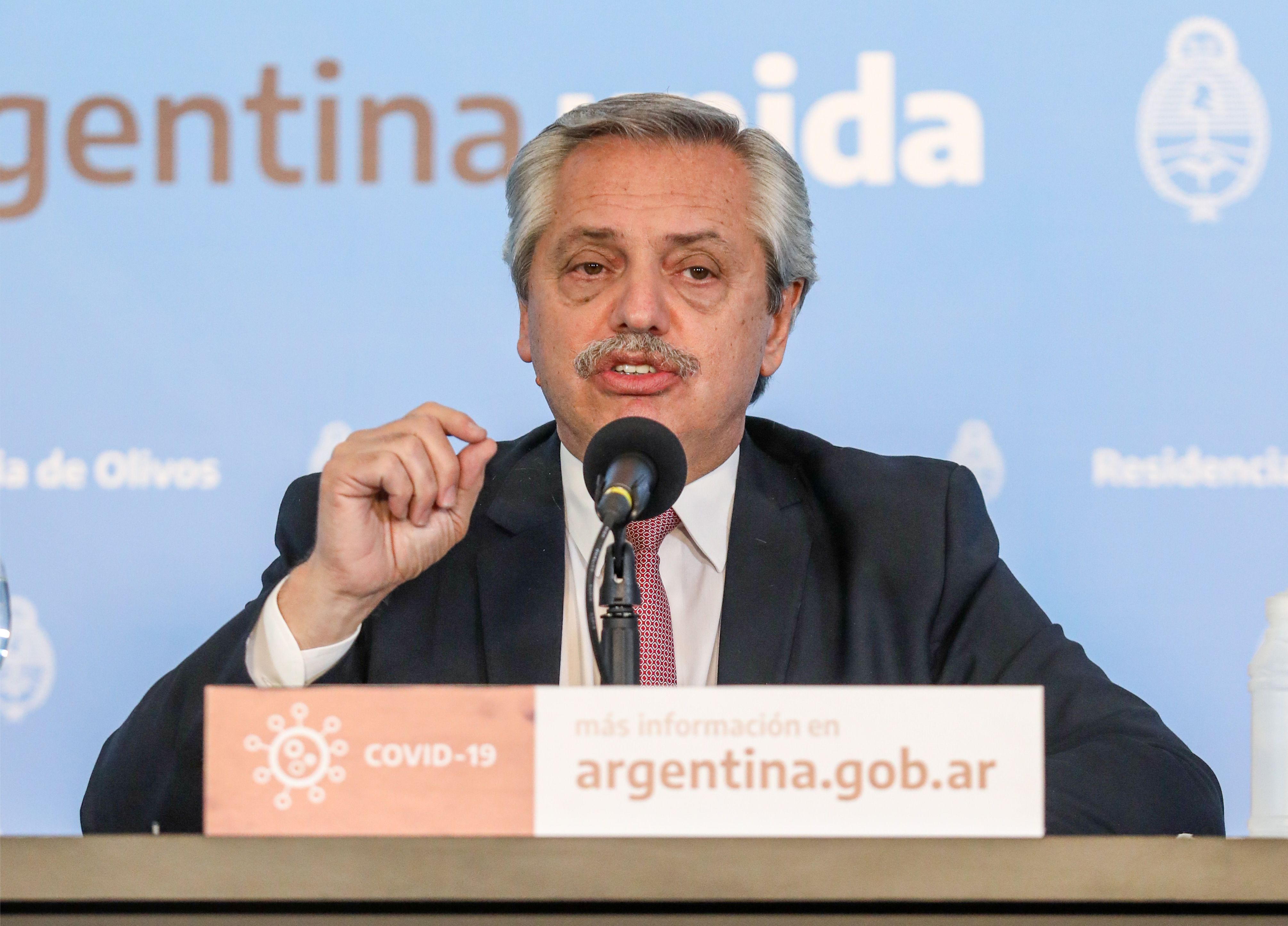 Presiden Argentina Alberto Fernandez