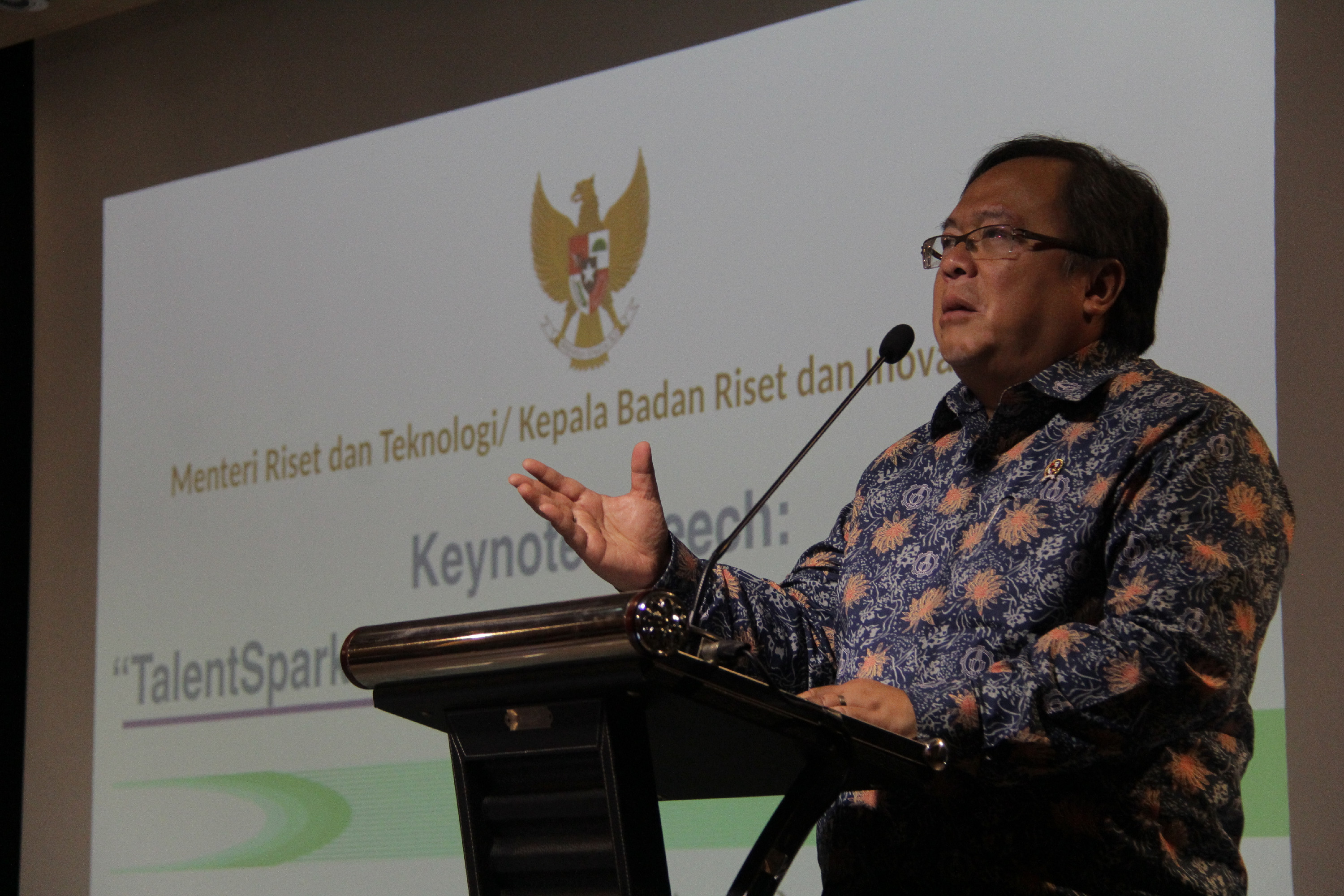 Menteri Riset, Teknologi dan Kepala Badan Riset Inovasi Nasional Bambang Permadi Soemantri Brodjonegoro