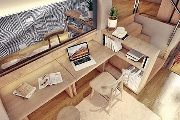 Invensihaus R hadir dengan konsep fullfurnished yang compact dan stylish.