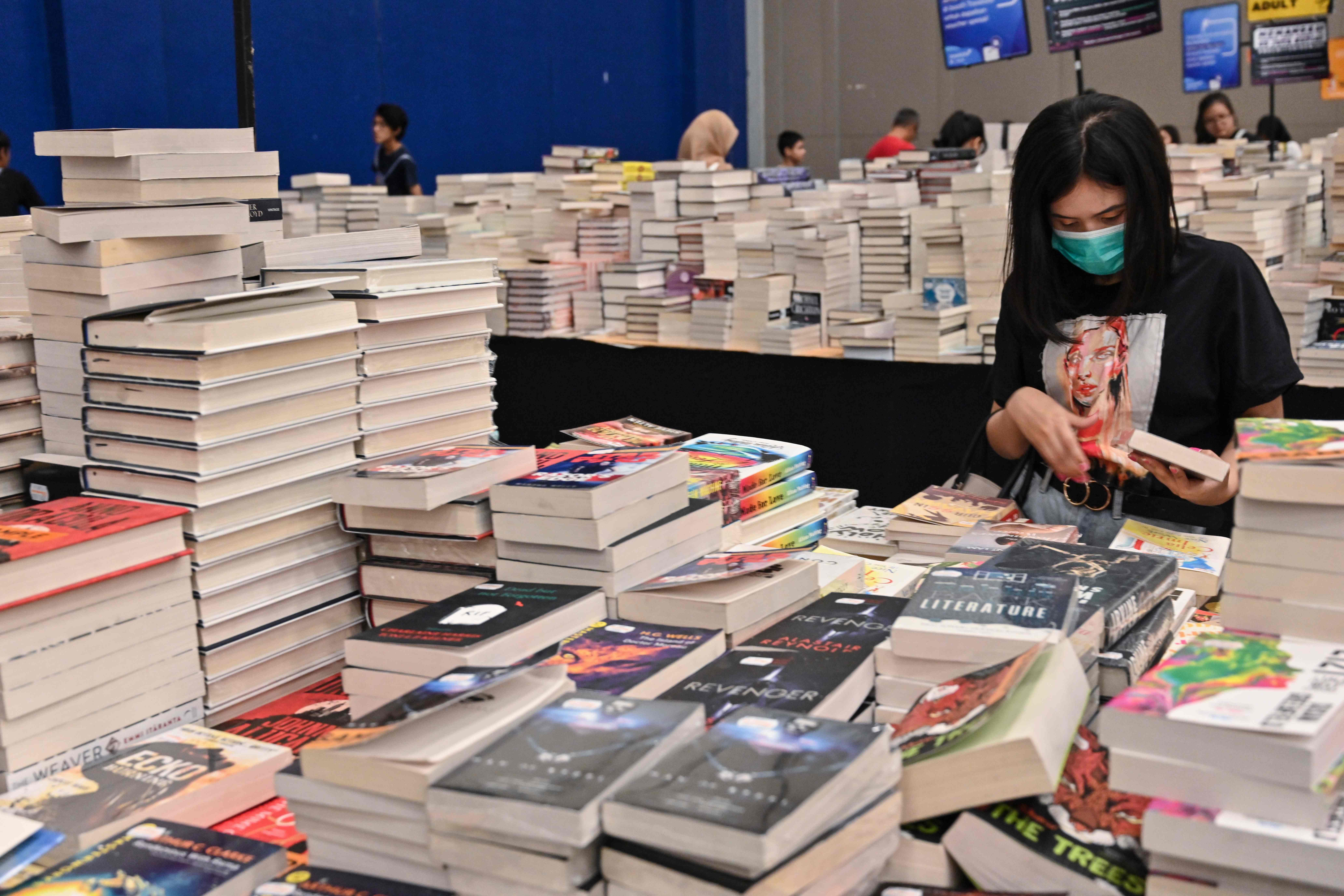 Suasana pameran buku BBW pada Maret lalu. Kini, di tengah pandemi, BBW hadir secara daring di marketplace.