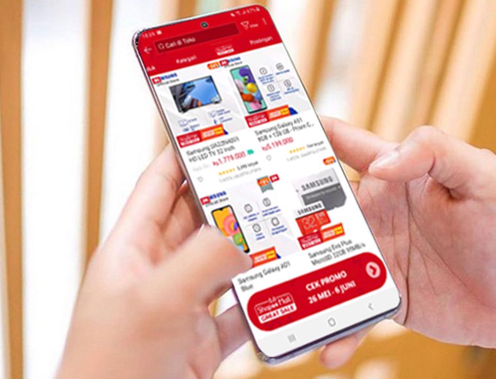 Metode belanja online sebagai alternatif utama dalam memenuhi memenuhi berbagai kebutuhan termasuk dalam keperluan elektronik. 