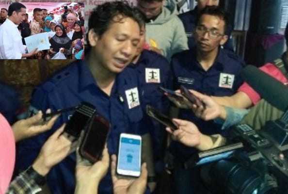 Pimpinan Perhimpunan Advokat Pro Demokrasi (PAPD) Agus Rihat P.