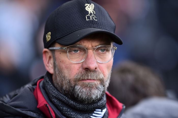 Pelatih Liverpool Jurgen Klopp sangat semangat di sisa delapan pertandingan Liga Premier Inggris musim 2019. 