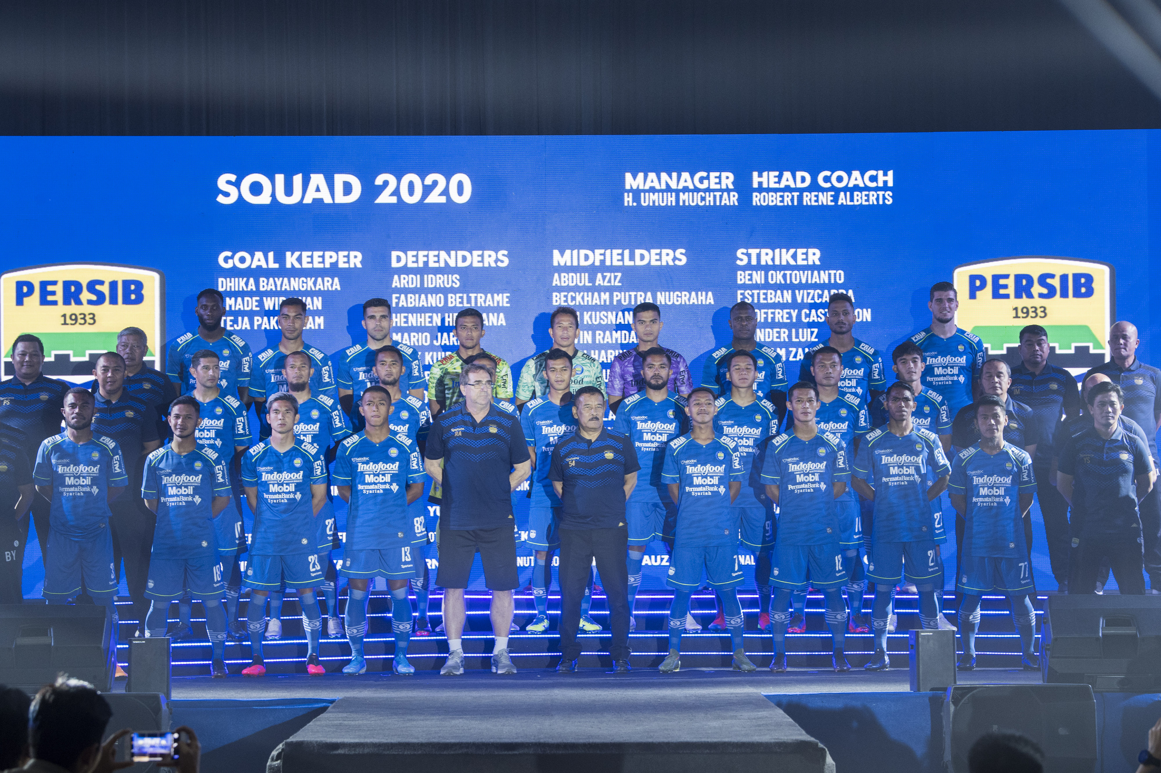 Skuad Persib untuk Liga 1 2020