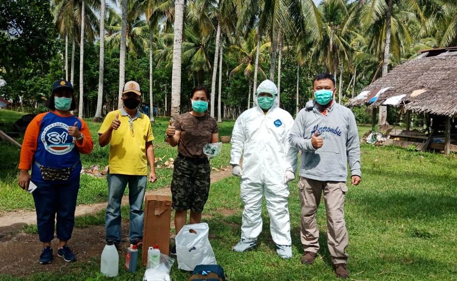 Upaya penanggulangan penyakit antraks di  Desa Dainaa, Limboto Barat, Kabupaten Gorontalo, Provinsi Gorontalo.