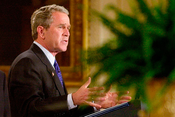 Mantan Presiden George W Bush