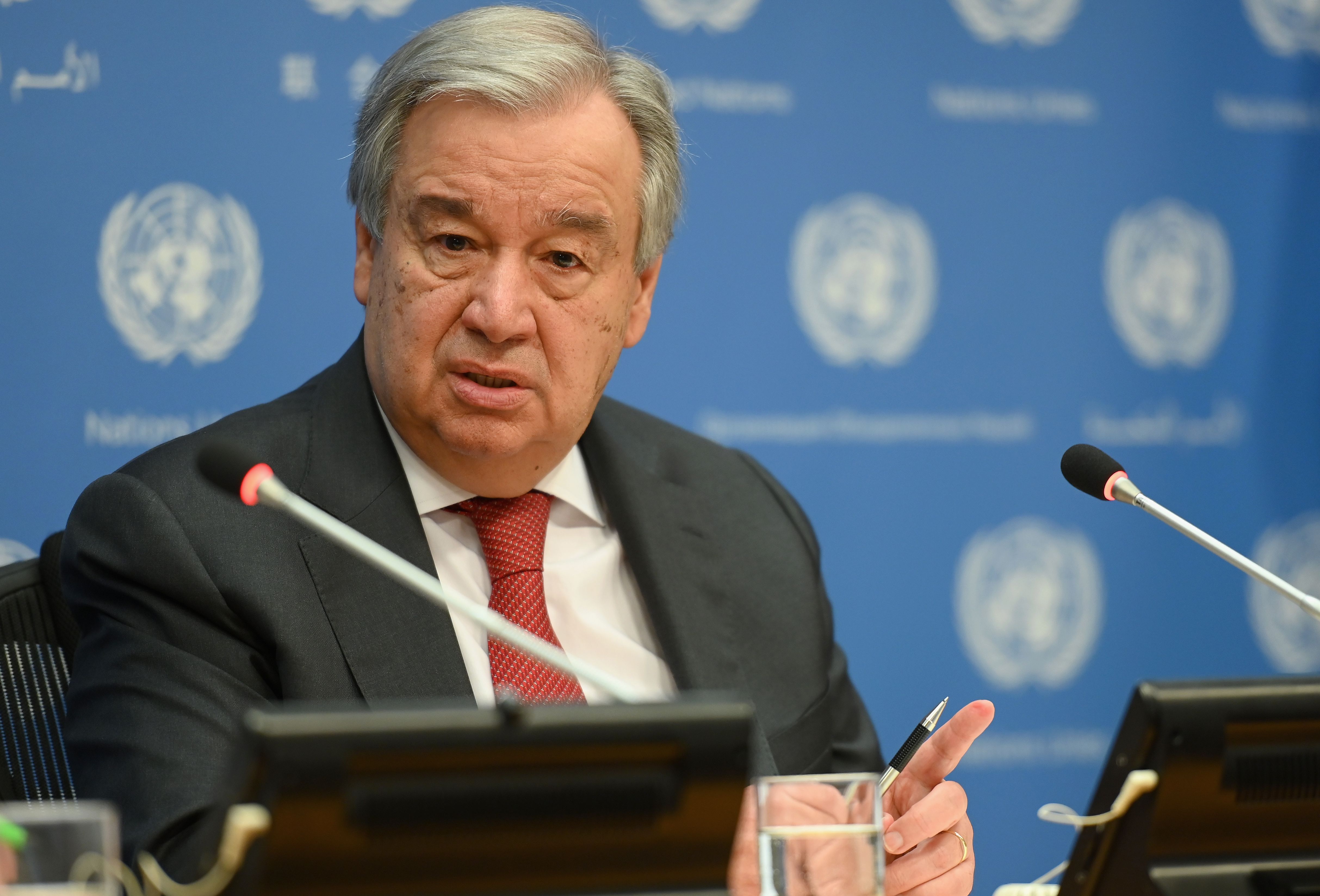Sekjen PBB Antonio Guterres