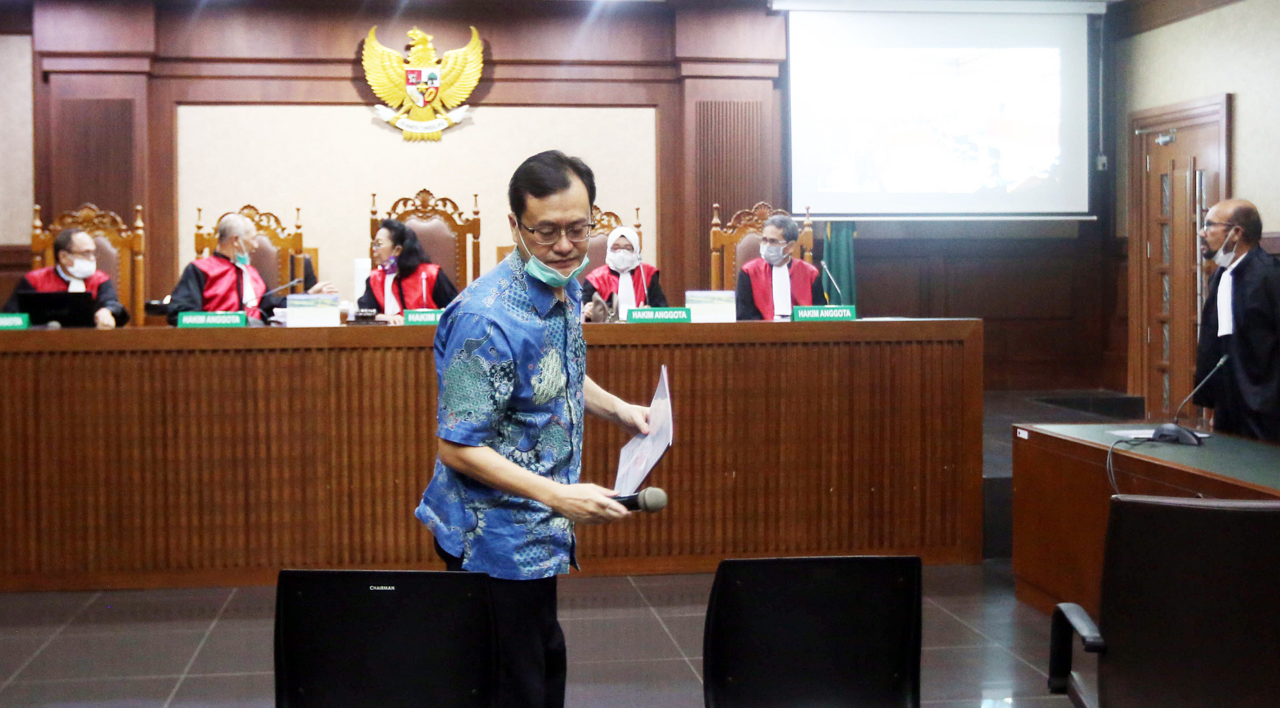 Terdakwa korupsi Jiwasraya, Benny Tjokrosaputro 