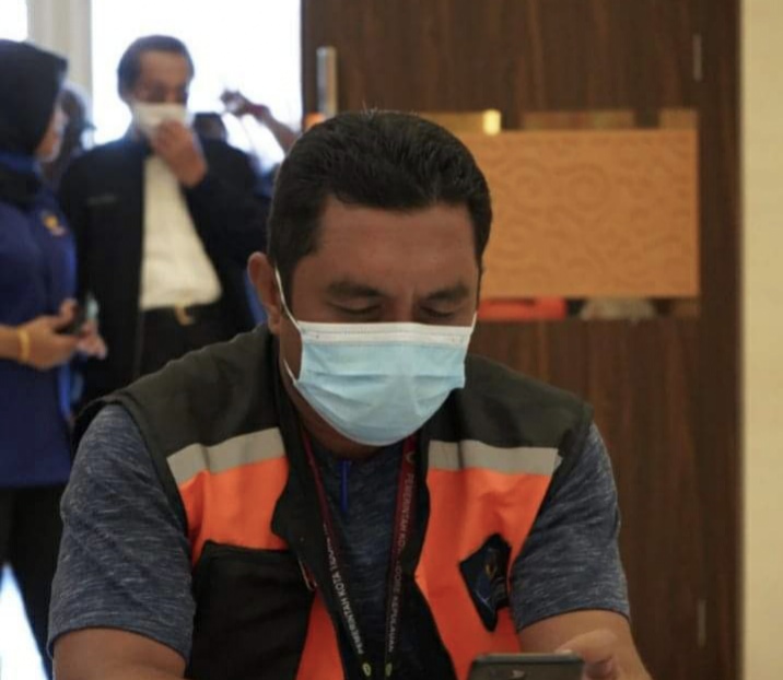 Juru bicara Gugus Tugas Percepatan Penanganan Covid-19 Kota Tidore Kepulauan Saiful Salim 