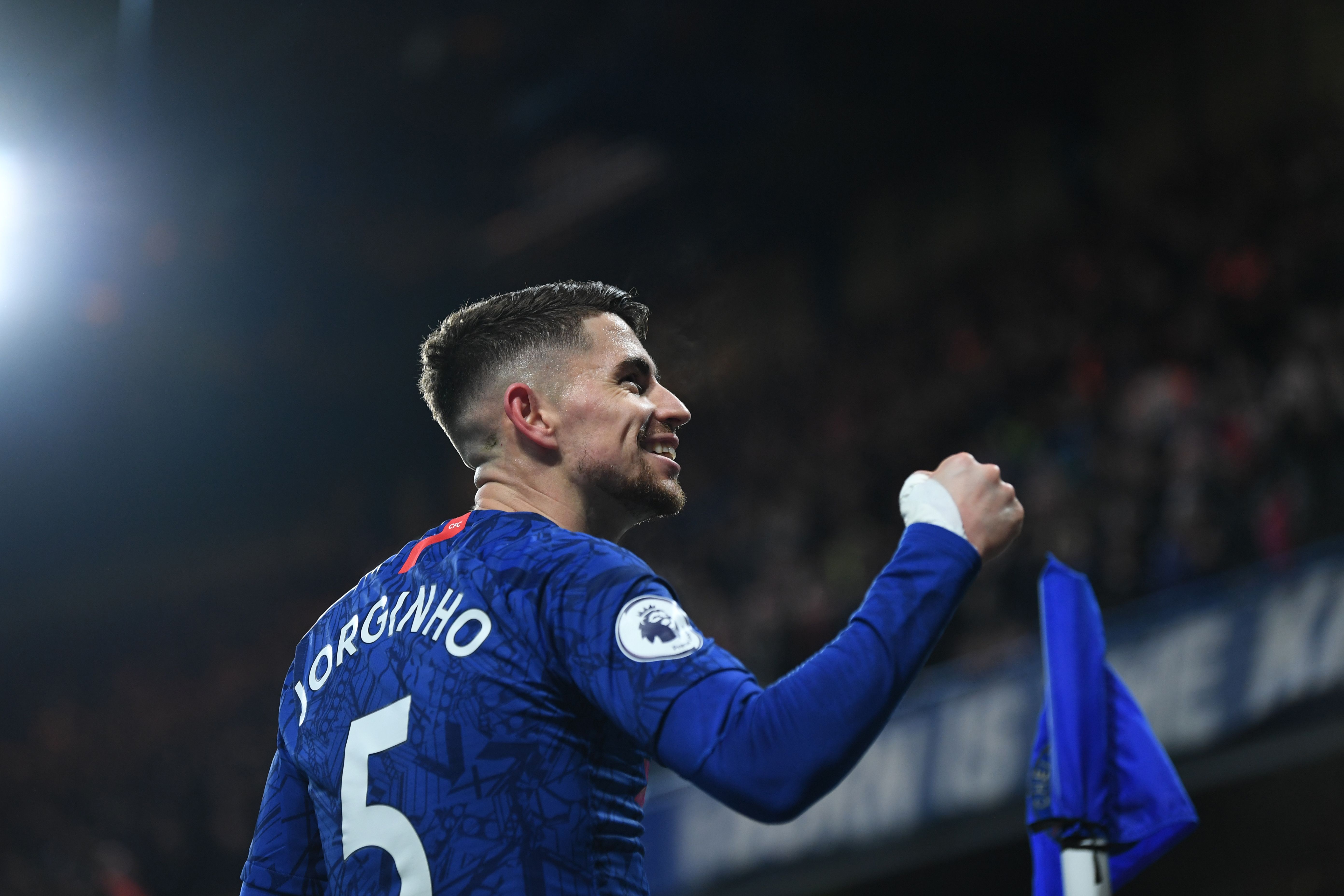 Pemain Chelsea Jorginho