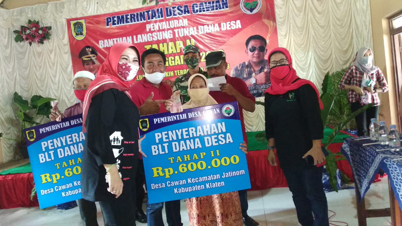 Ketua RT/RW di Klaten akan Dapat Bantuan Sembako