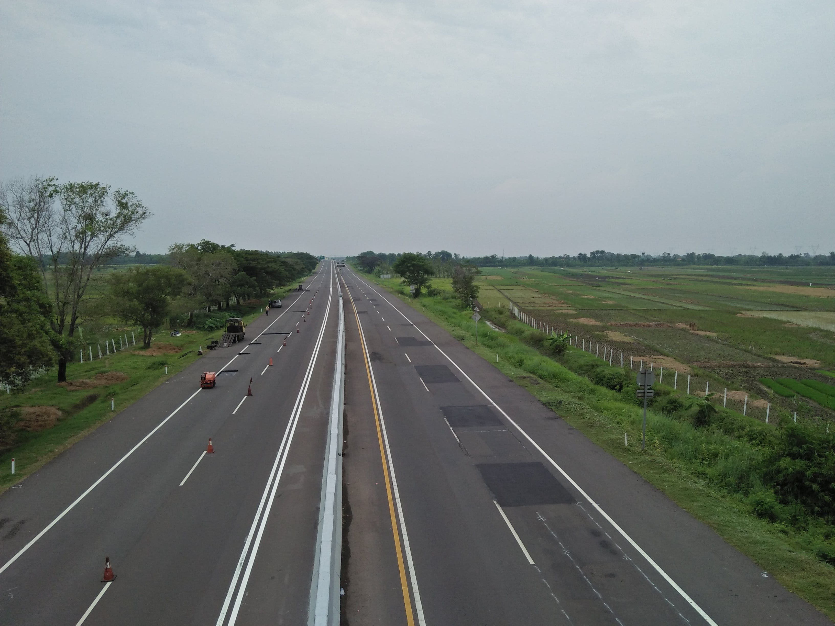 Ruas tol Pejagan-Pemalang masih lengang menjelang libur Idul Adha 1441 H