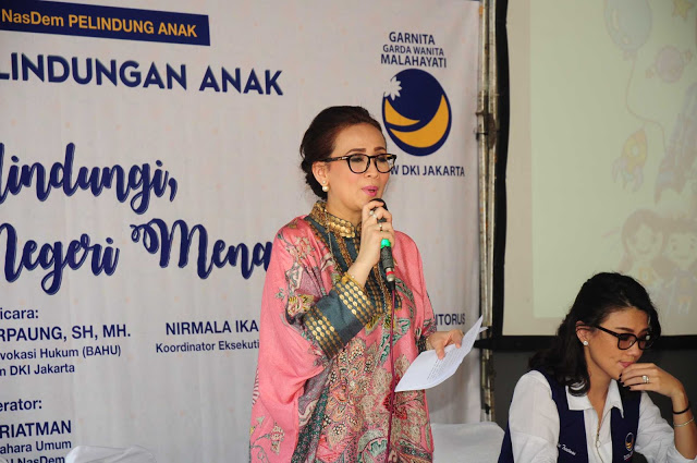 KETUA DPP Partai NasDem Bidang Perempuan dan Anak, Amelia Anggraini