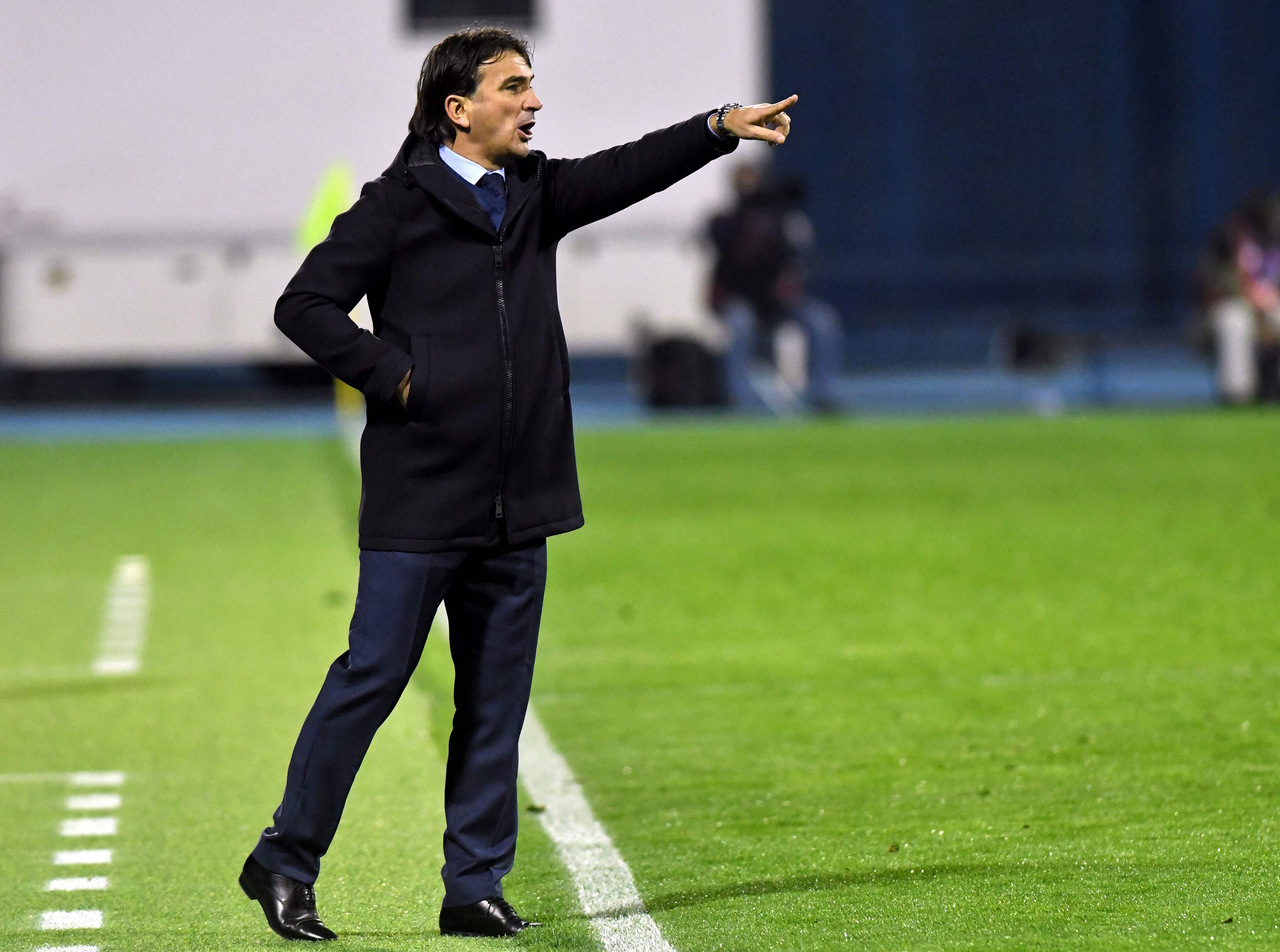 Pelatih timnas Kroasia Zlatko Dalic