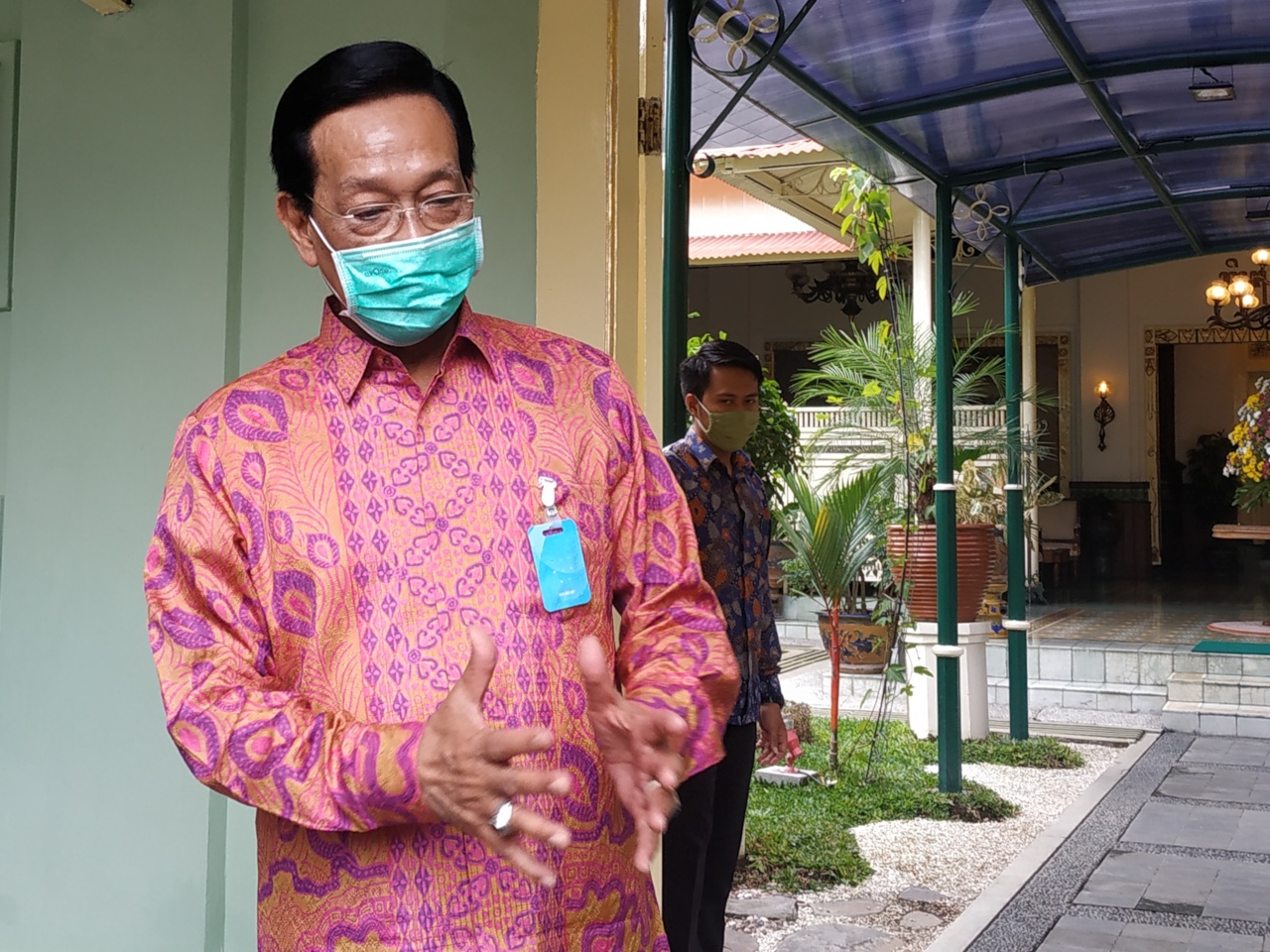 Gubernur Daerah Istimewa Yogyakarta Sri Sultan Hamengkubuwono X.