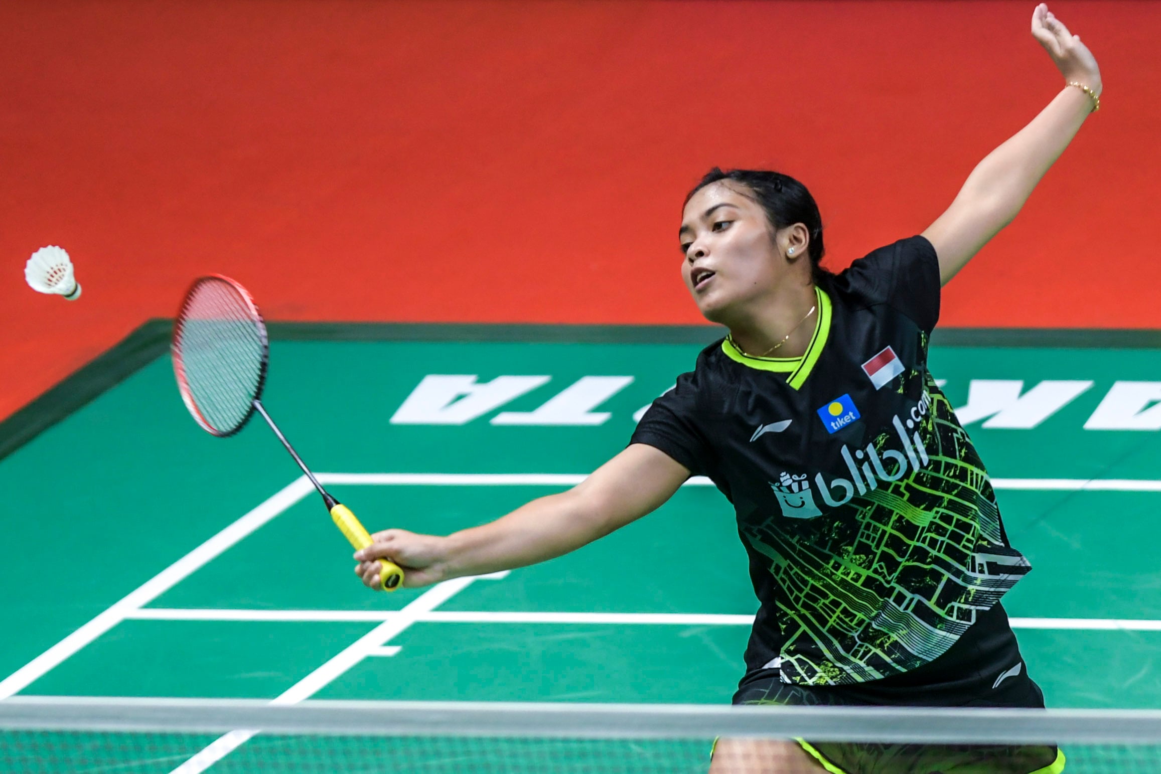 Pebulu tangkis tunggal putri Indonesia Gregoria Mariska Tunjung