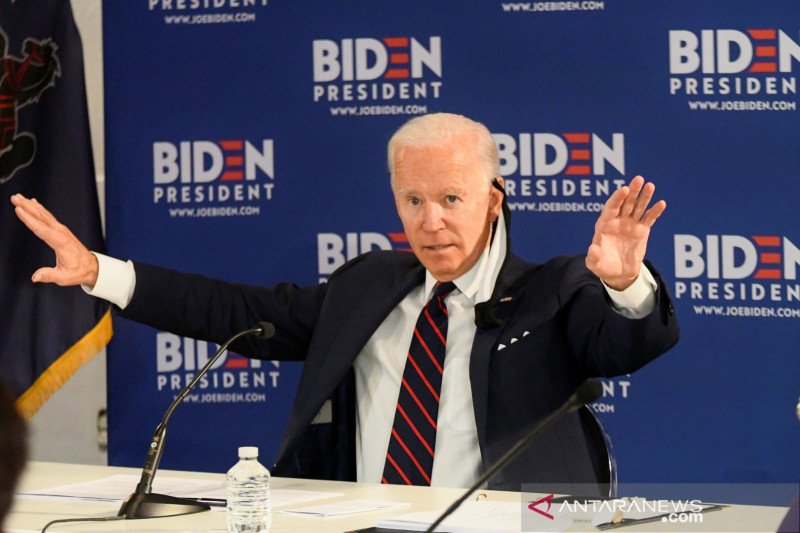 Calon presiden Amerika Serikat dari Partai Demokrat, Joe Biden.