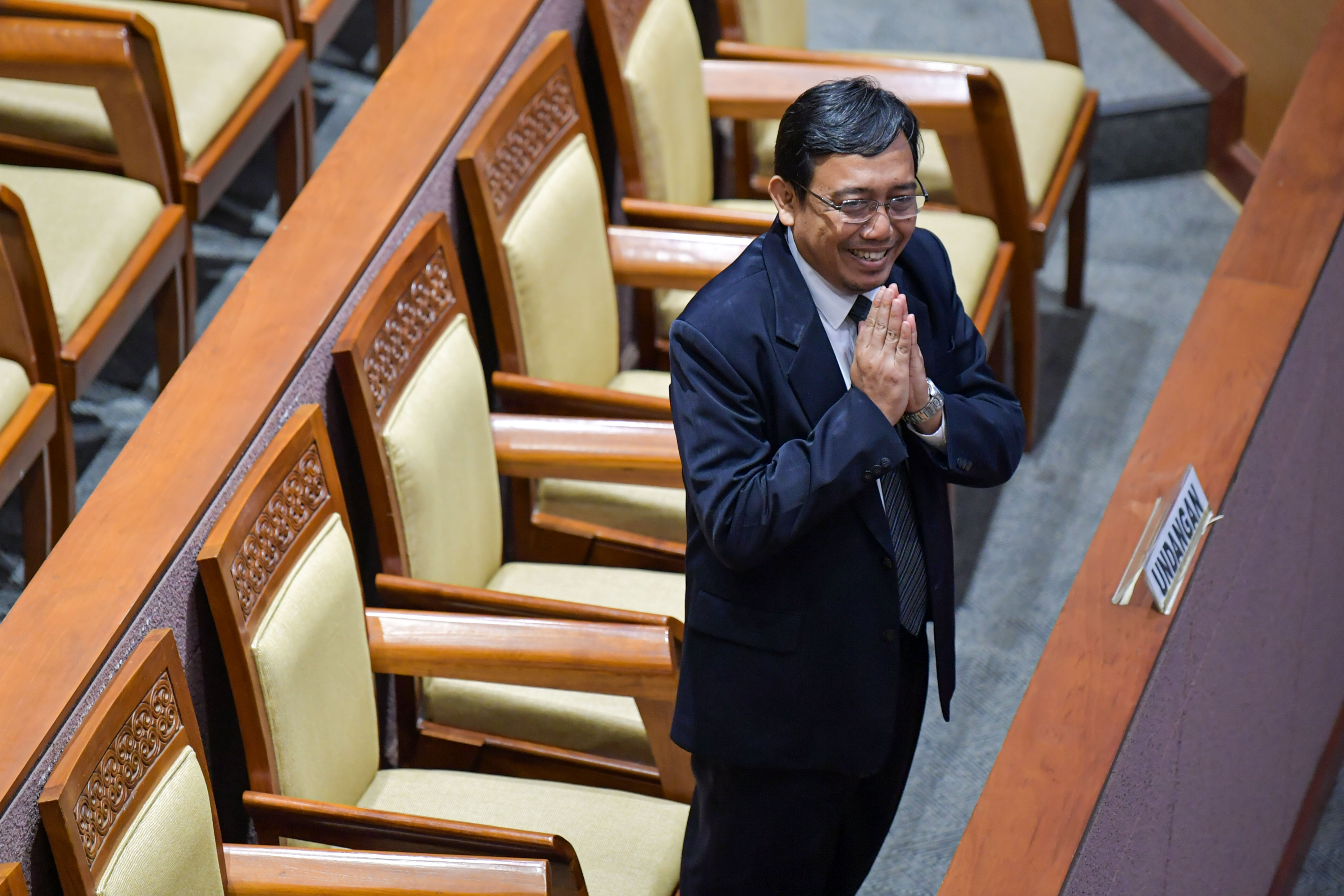 Komisioner Komisi Pemilihan Umum (KPU) I Dewa Kade Wiarsa Raka Sandi 