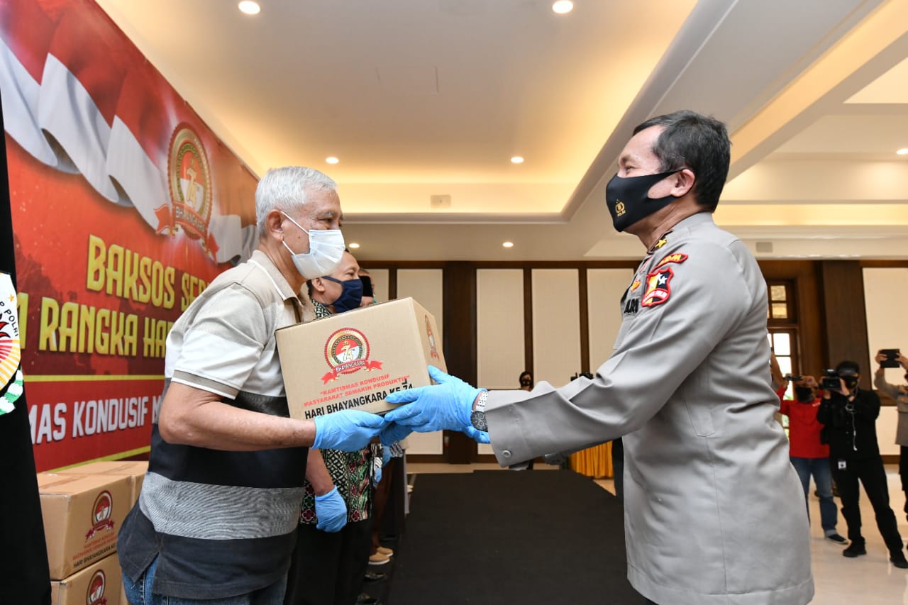 Bansos Polri kepada Purnawirawan