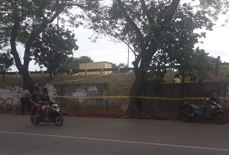 Di lokasi tempat ditemukan jenazah Yodi, polisi masih mendatangi TKP pada Rabu 15 Juli 2020.