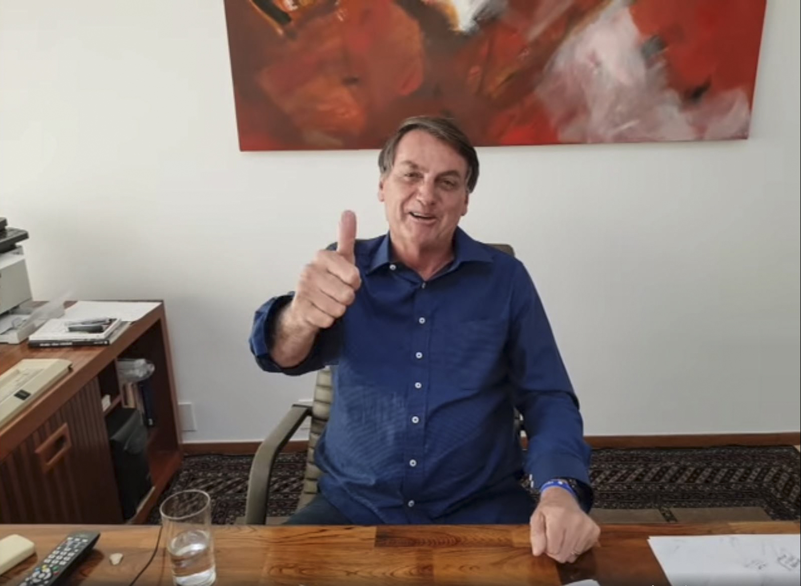 Presiden Brasil Jair Bolsonaro