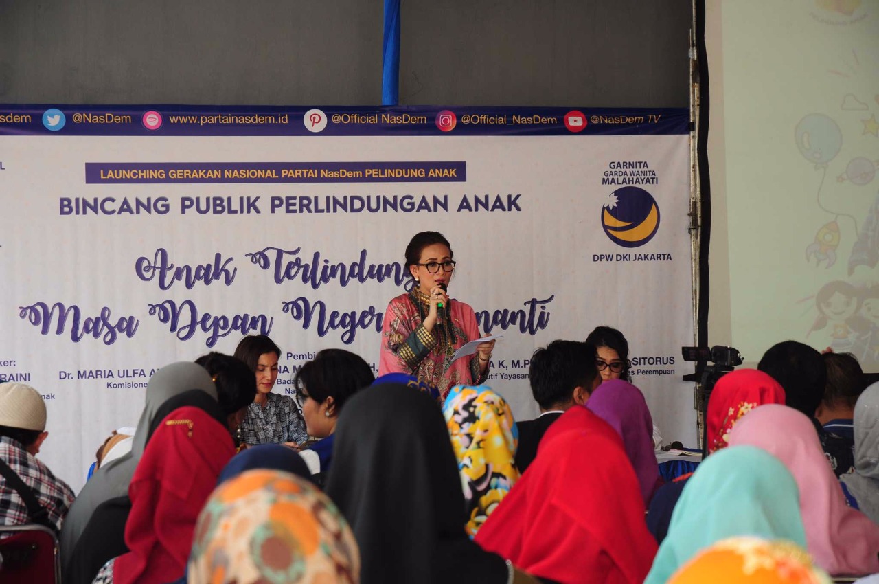 KETUA DPP Partai NasDem Bidang Perempuan dan Anak, Amelia Anggraini