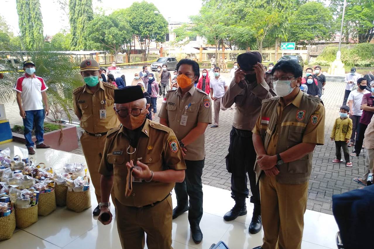  Ketua Harian Tim Gugus Tugas Percepatan Penanganan Virus Korona Kalsel Abdul Haris Makkie 