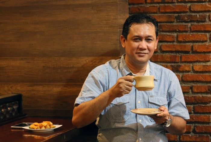 Denny Siregar, influencer dan pegiat media sosial.