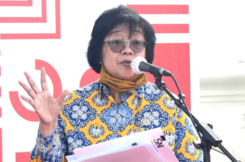 Menteri Lingkungan Hidup dan Kehutanan (LHK), Siti Nurbaya.