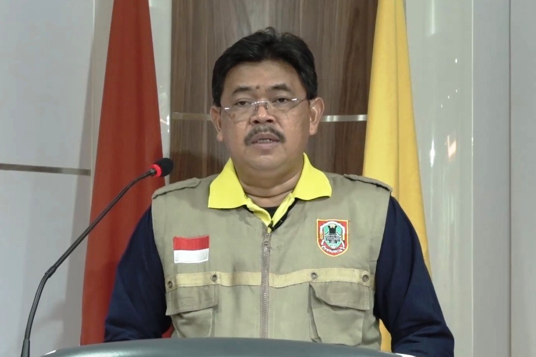 Juru Bicara Tim Gugus Tugas Percepatan Penanganan Virus Korona Kalsel, Muslim. 