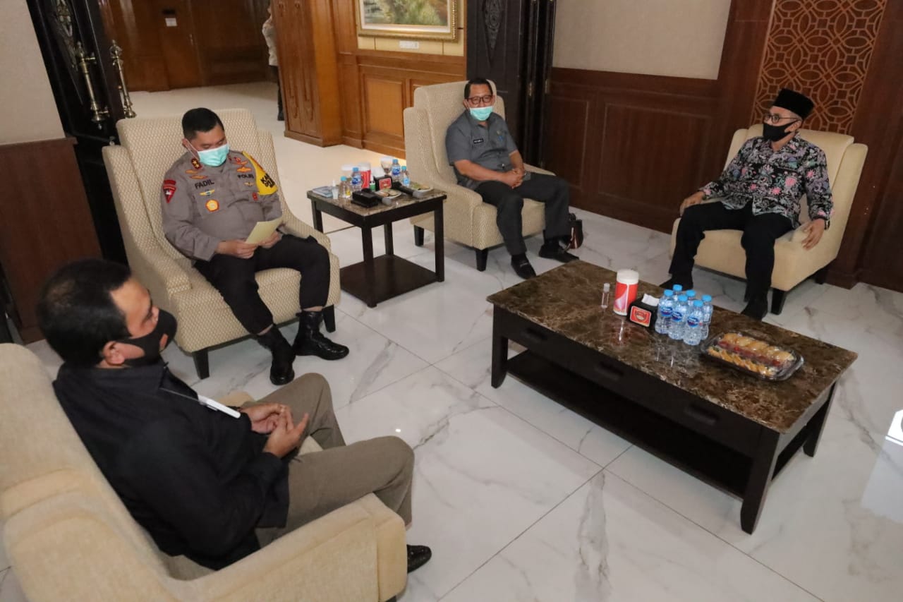 Kapolda dan DPRD Jatim Bahas Covid-19 dan Pilkada