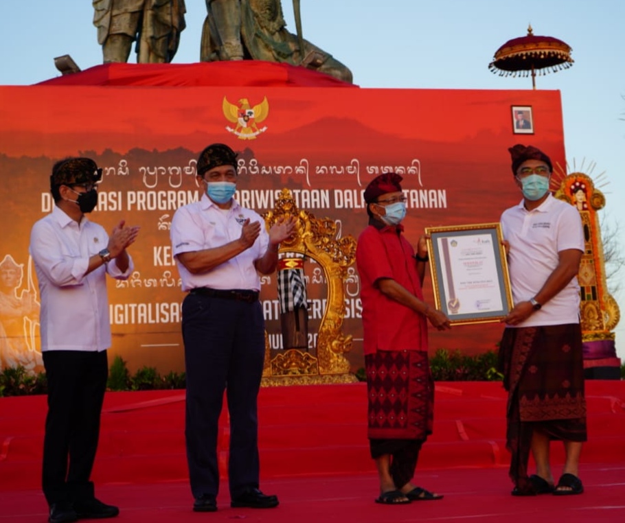 ITDC membuka kembali kawasan The Nusa Dua Bali bagi kunjungan wisatawan Nusantara mulai Jumat (31/7).